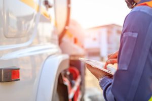 truck driving log