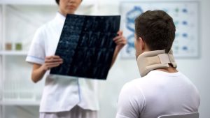 doctor with xray