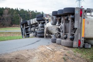 semi roll over